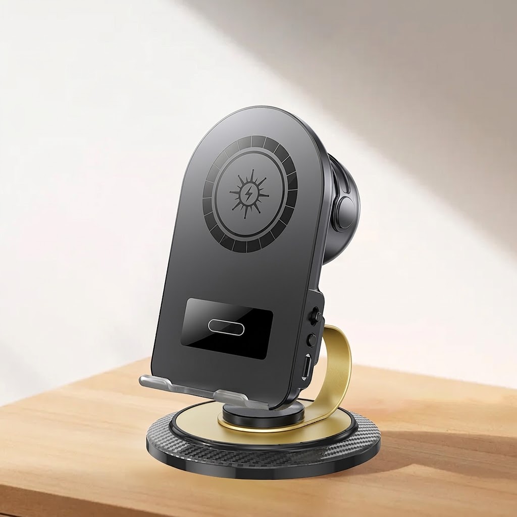 Якісний звук Bluetooth 5.1, бездротова зарядка до 15W та підставка 360°